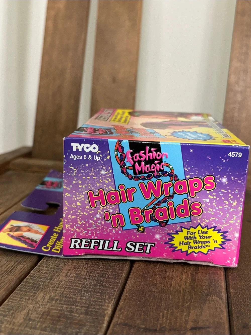 Brand New 1996 Unopened Fashion Magic Hair Wraps 'n Braids Refill Set